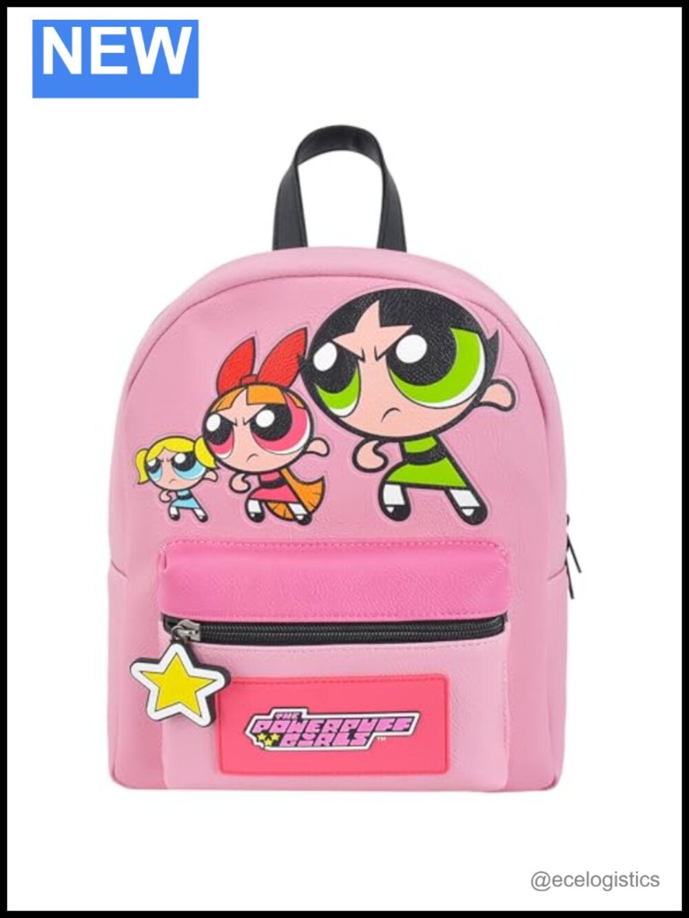 Mini Backpack Purse Polyurethane Adjustable Straps Licensed Cartoon Network